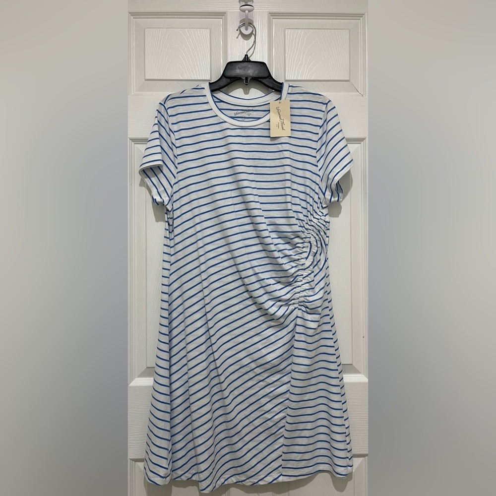 Universal Thread Short Sleeve Ruched Mini T-Shirt Dress Women’s Size XL - Picture 7 of 14